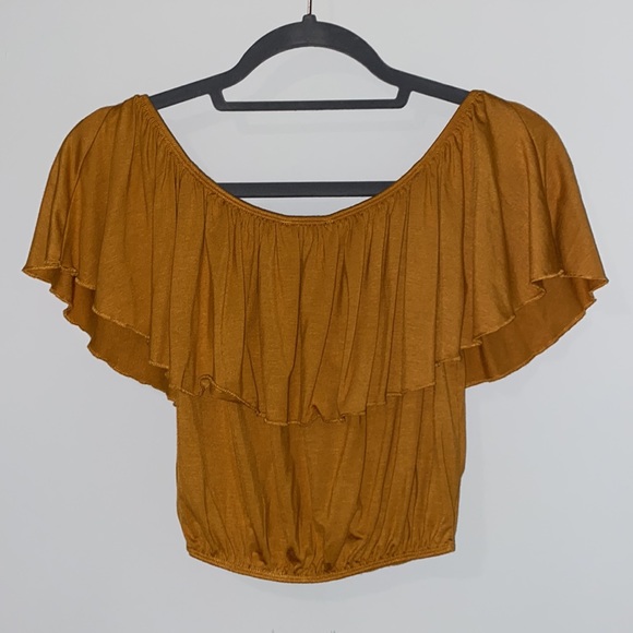 forever 21 off the shoulder crop top - Picture 2 of 3